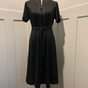 Vintage Polka Dot Dress Size 14-16